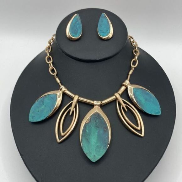 ROBERT‎ LEE MORRIS NECKLACE and Earring set SOHO - Picture 1 of 13